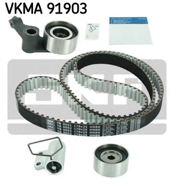 VKMA 91903 SKF Комплект (ремінь+ролики)1